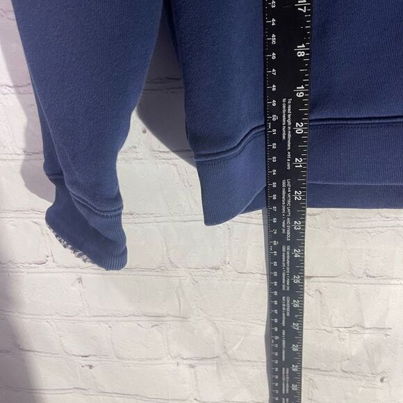 J Crew Womens Sweater Small Blue Long Sleeve Back Zip Round Neck Pullover - Picture 3 of 6